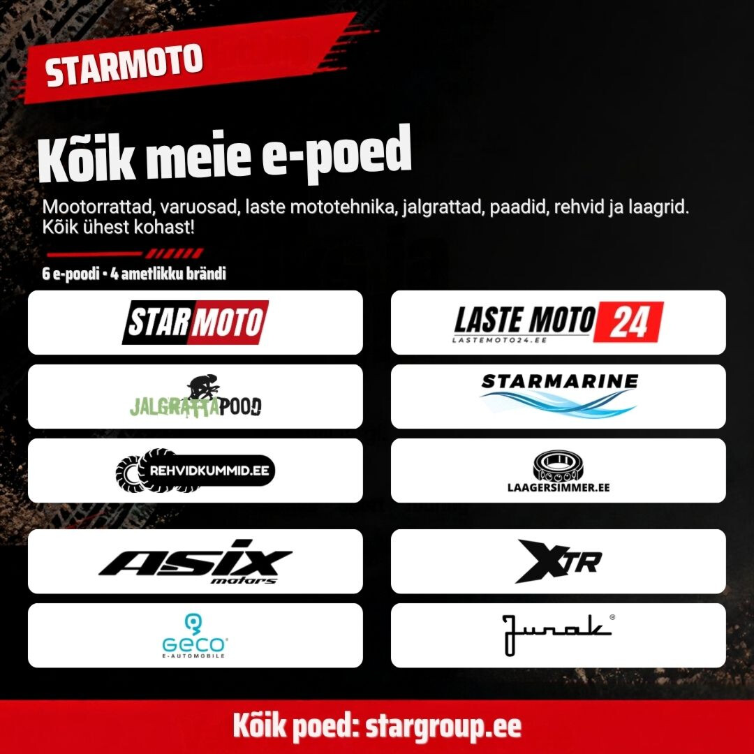„Stargroup“ internetinės parduotuvės: 6 parduotuvės ir 4 oficialūs prekės ženklai iš vienos šeimos