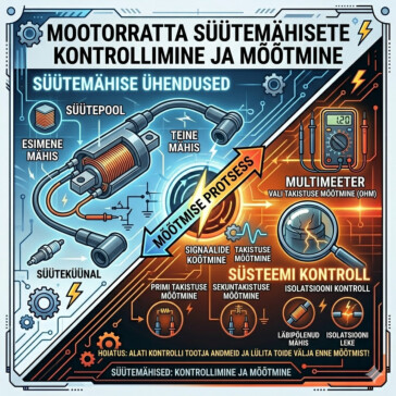 Kaip matuoti motocikl ir keturrai statorius