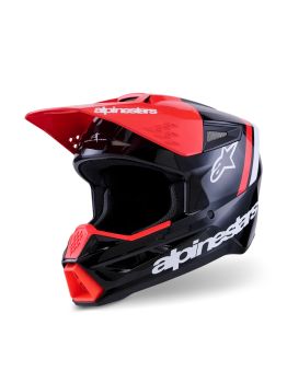 HELMET SM3 RADIUM BLK/RED/WH S
