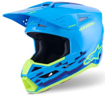 HELMET SM3 FORCE CYAN L