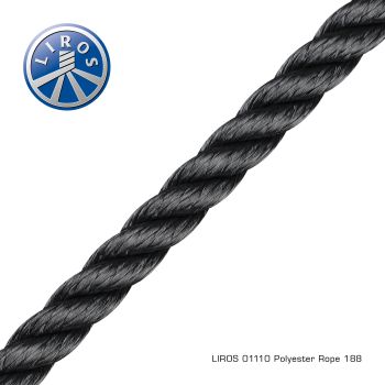 Polyester Rope black 18mm x 100m
