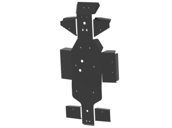 Põhjakaitse täis komplekt (plastik): Linhai 400