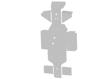 Põhjakaitse täis komplekt (alumiinium): Linhai 400
