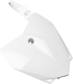 FRONT #PLATE KLX110 10-17 WHT