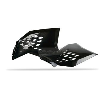 RAD COVERS SX/SXF 07-10 BK