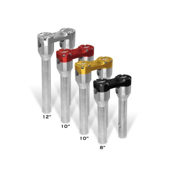 RISER STRAIGHT 8 SILVER/BLACK