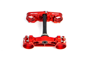 TRIPLE CLAMPS GASGAS 24- RED