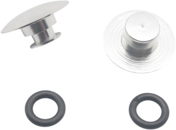 COVER CAP M10 MIRROR SLV