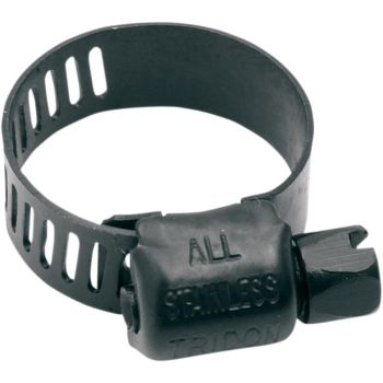 HOSE CLAMPS UNIV BLK 10PK