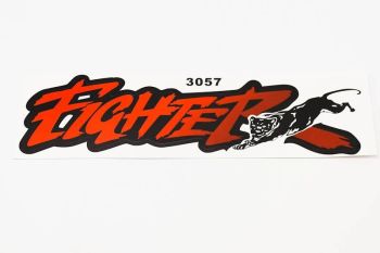 Kleebis Fighter 250mm x 70mm