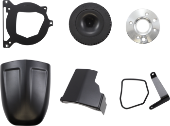 AIR FILTER P-FLO BLK FURY