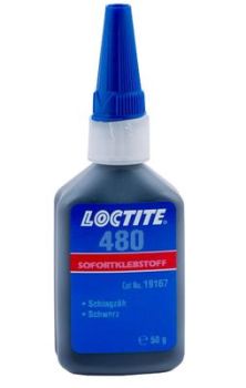 LOCTITE 480 - KIIRLIIM MUST PLAST/KUMM/METALL 50G