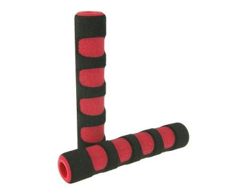 brake lever sponge grips red