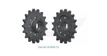 SPROCKET FRONT 17T 525