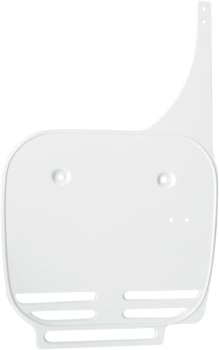 F# PLATE KX60 84-99 WHITE