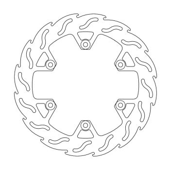 BRAKE DISC FLAME REAR