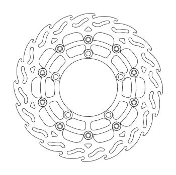BRAKE DISC FLAME FLOAT FT L