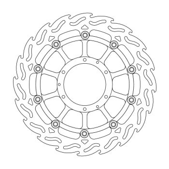BRAKE DISC FLAME FLOAT FT L
