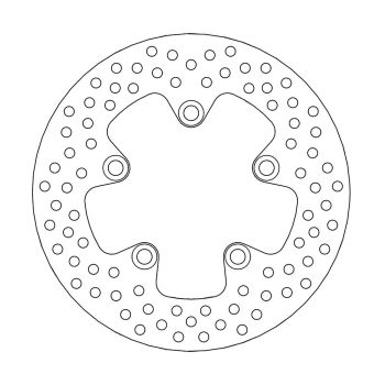 BRAKE DISC HALO REAR