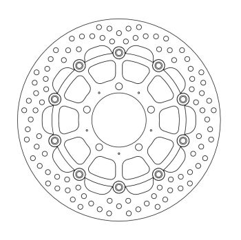 BRAKE DISC HALO FLOAT FT