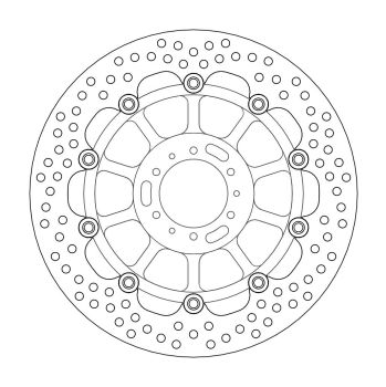 BRAKE DISC HALO FLOAT FT