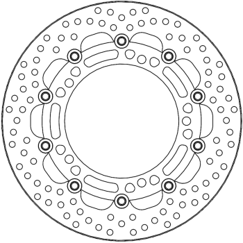 BRAKE DISC HALO FLOAT FT