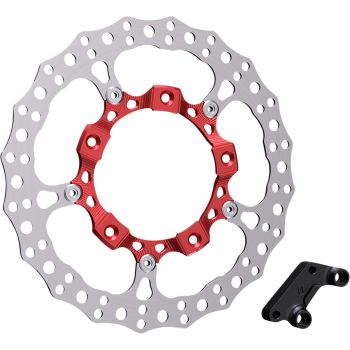 ROTOR 14 FF LH RED