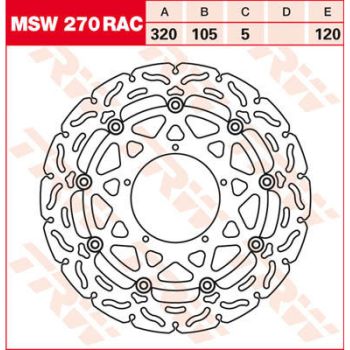 ROTOR TRW MSW270RAC