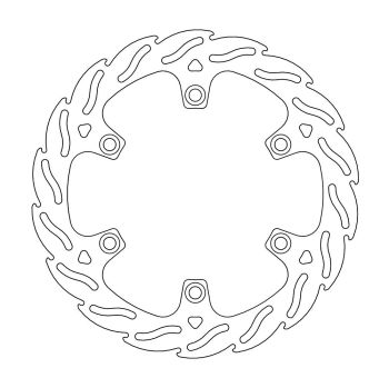 BRAKE DISC FLAME REAR