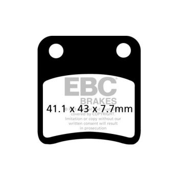 BRAKE PAD CARBON SCOOTER