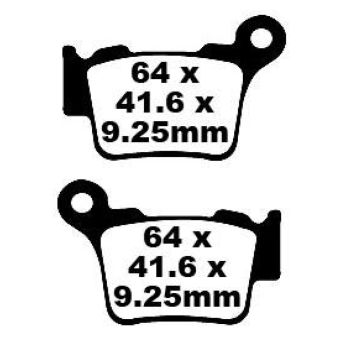 BRAKE PAD SINT MXS RACE