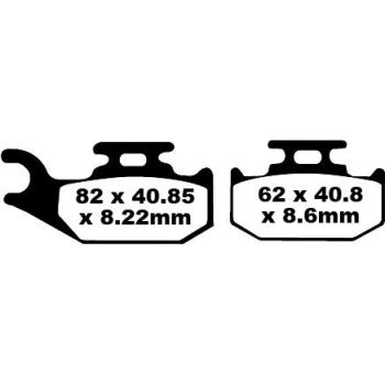 BRAKE PAD SINT R SERIES