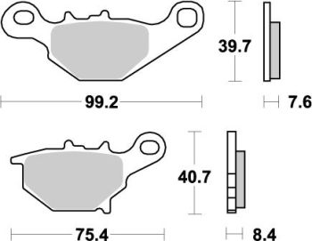 BRAKE PAD NITRO