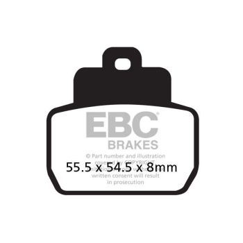 BRAKE PAD HH SINT SCOOTER