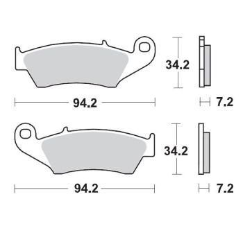 BRAKE PAD NITRO SPORT