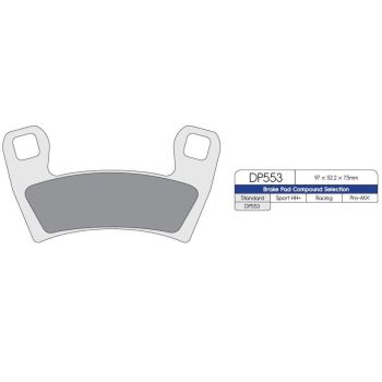 BRAKE PAD SINT DP DP553
