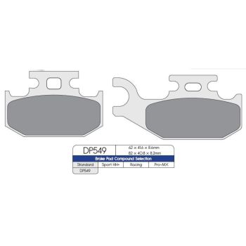 BRAKE PAD SINT DP DP549
