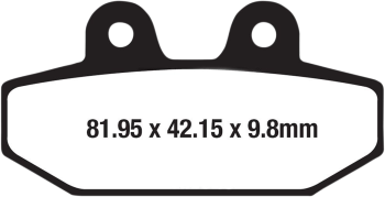 BRAKE PAD EBC FA710V