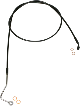 LINE BRAKE MID UPR XR BLK