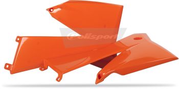 Polisport radiator scoop SX 05-06, EXC 05-07 orange