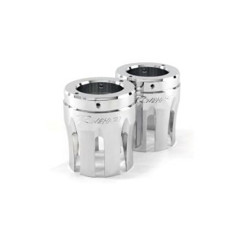 END CAP 4 CASTLE END - CHROME