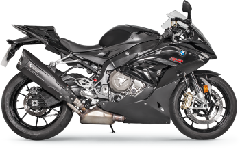 MUFFLER TI/CF BLK S1000RR 17
