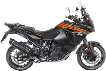 SLIP-ON NERO KTM ADV