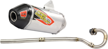 EXHAUST T6 SS CF CAP SA