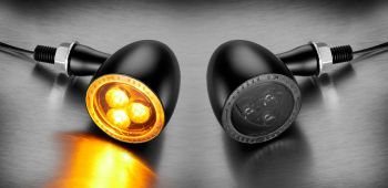 Kellermann Bullet 1000® Dark black with strongly tinted glass