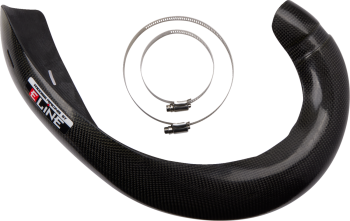 PIPE GUARD CARBON FIBER HUSQ