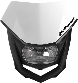 HEADLIGHT HALO WH/BK