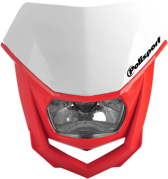 HEADLIGHT HALO WH/RD