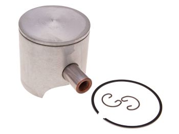 piston kit Polini 70cc 47.6mm 12mm piston pin (C) for Piaggio, Minarelli