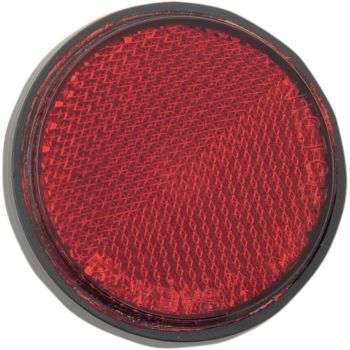 REFLECTOR ROUND 5MM STUD - RED
